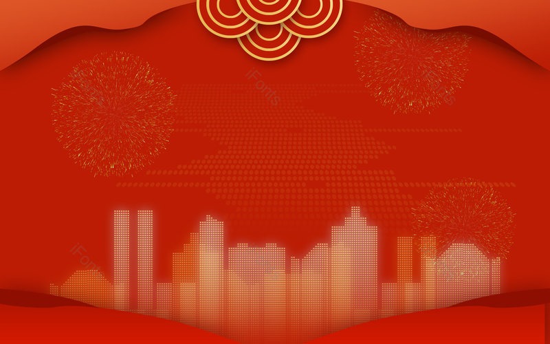 剪纸中国复古风喜庆新春佳节背景,插画/手绘图,插画/手绘图库,插画/手绘图下载,插画/手绘